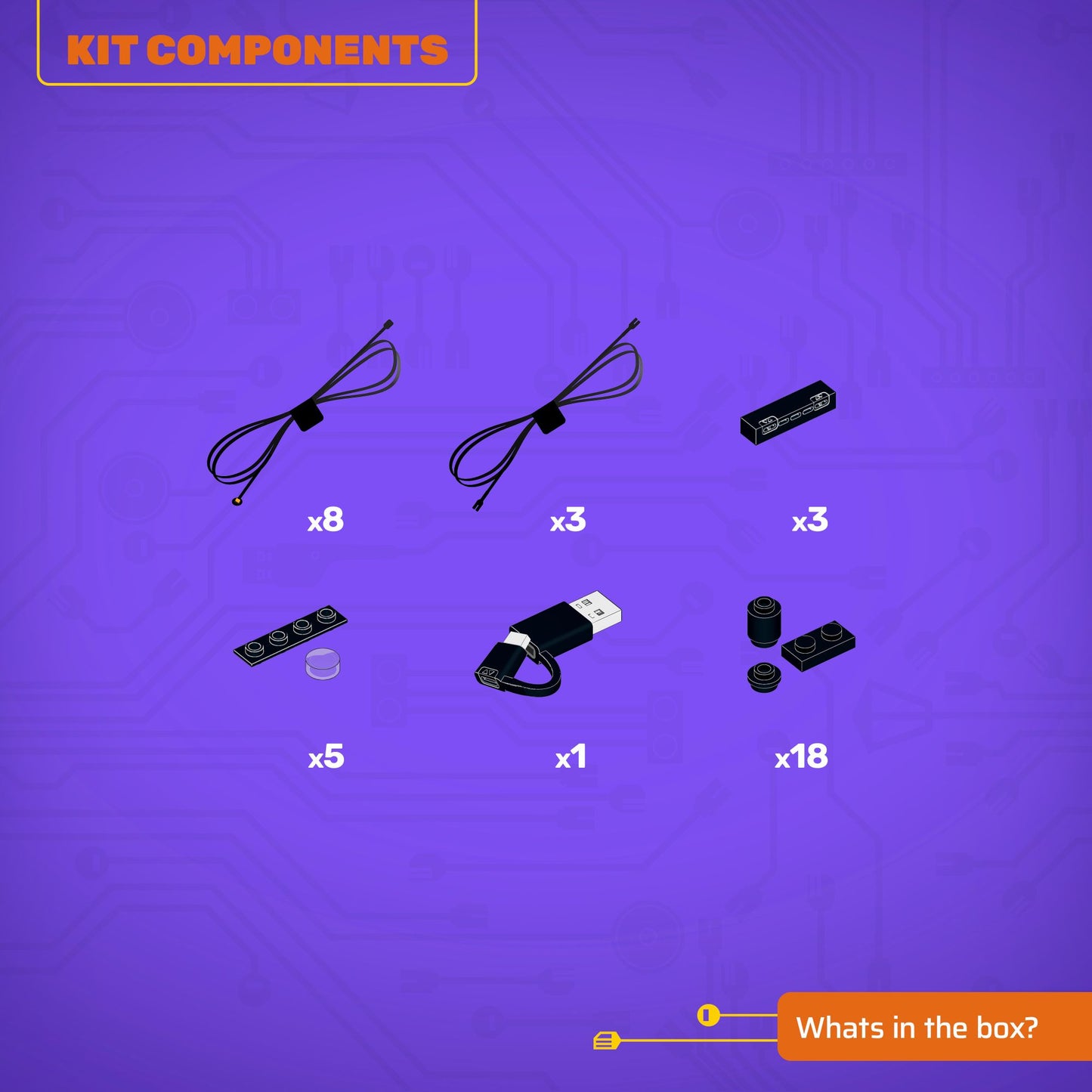 Light Kit for LEGO® Iron Man Mark 3 Collectors' Edition #76344