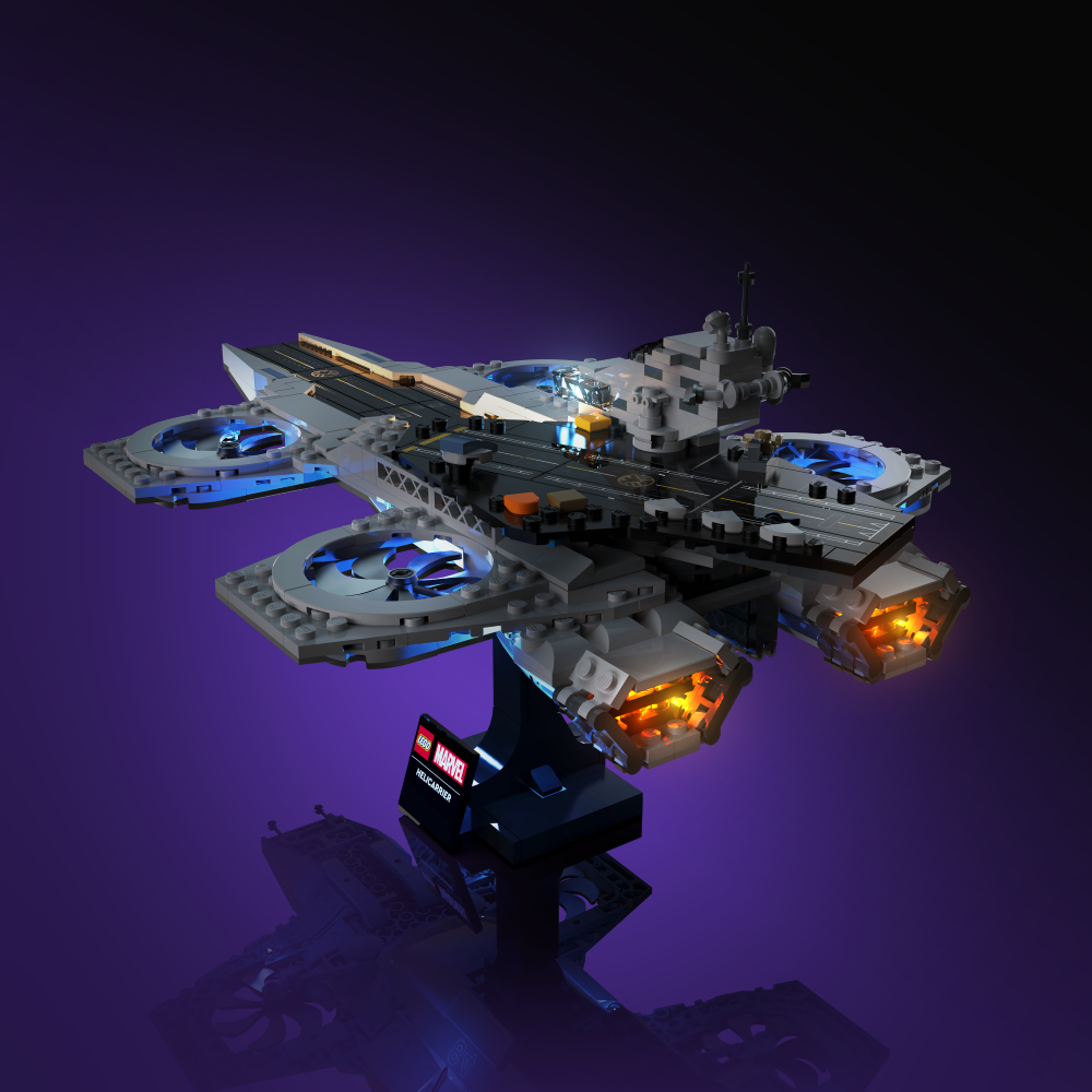LMB 2.0 Light Kit for LEGO® Marvel The Avengers Helicarrier #76295