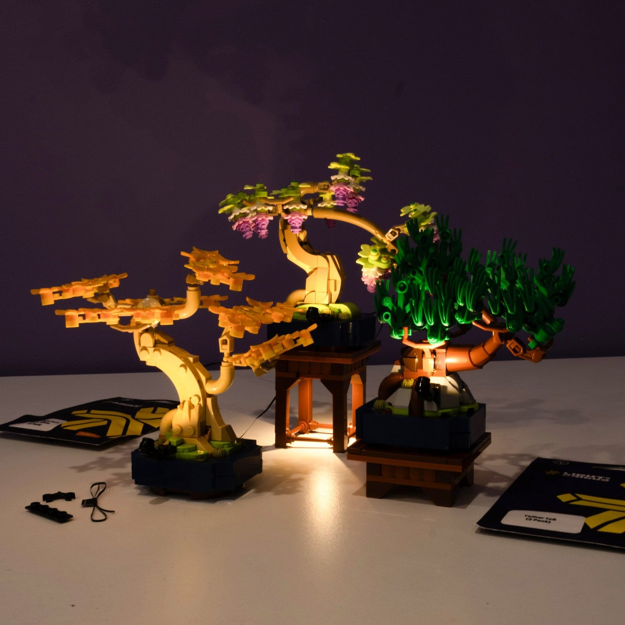 LEGO® Botanicals Mini Bonsai Trees #10373 DIY Light Bundle – Light