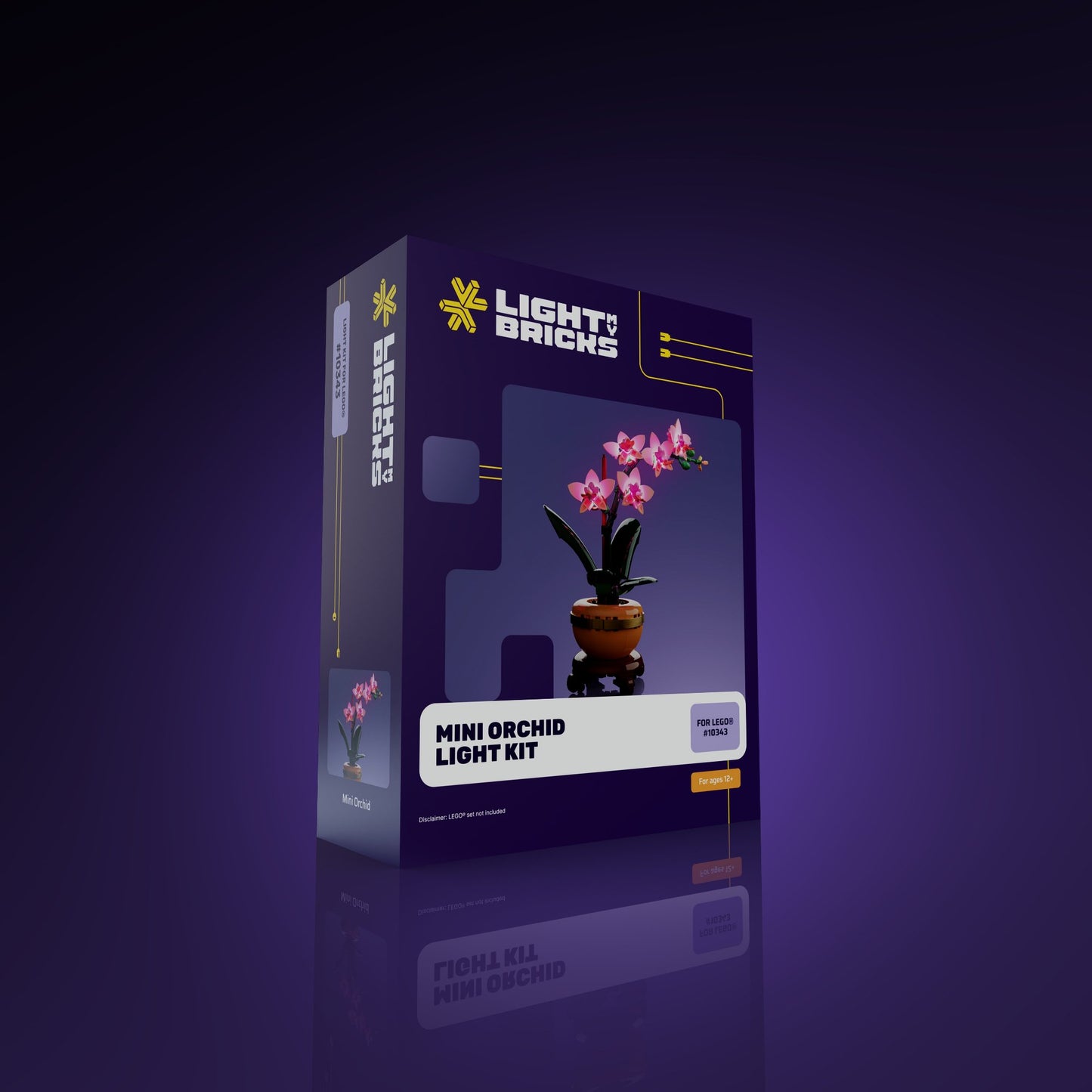 Lichtkit für LEGO® Mini Orchidee #10343
