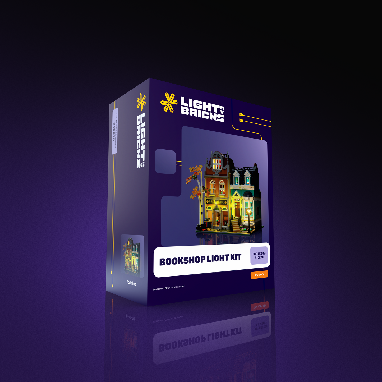 LMB 2.0 Light Kit for LEGO® Bookshop #10270