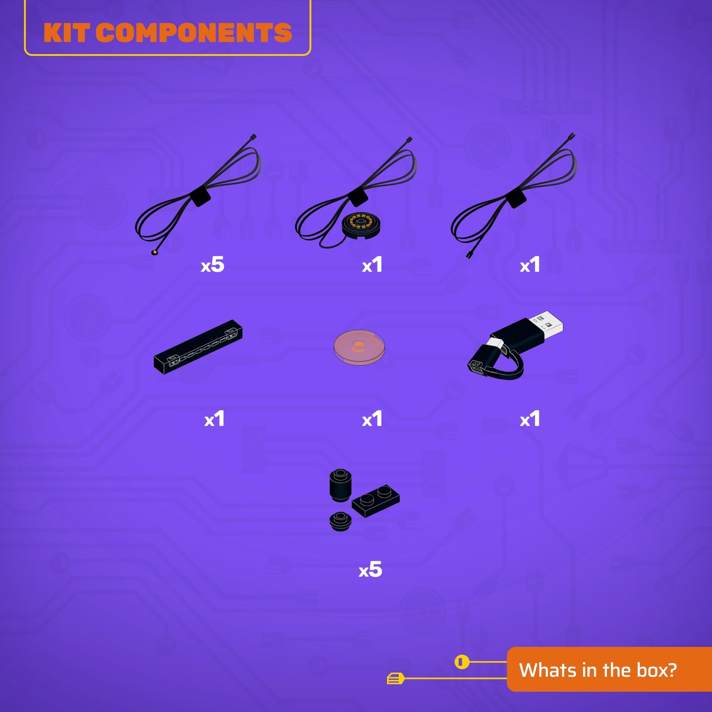 Lichtkit für LEGO® NASA Apollo 11 Mondlandefähre #10266