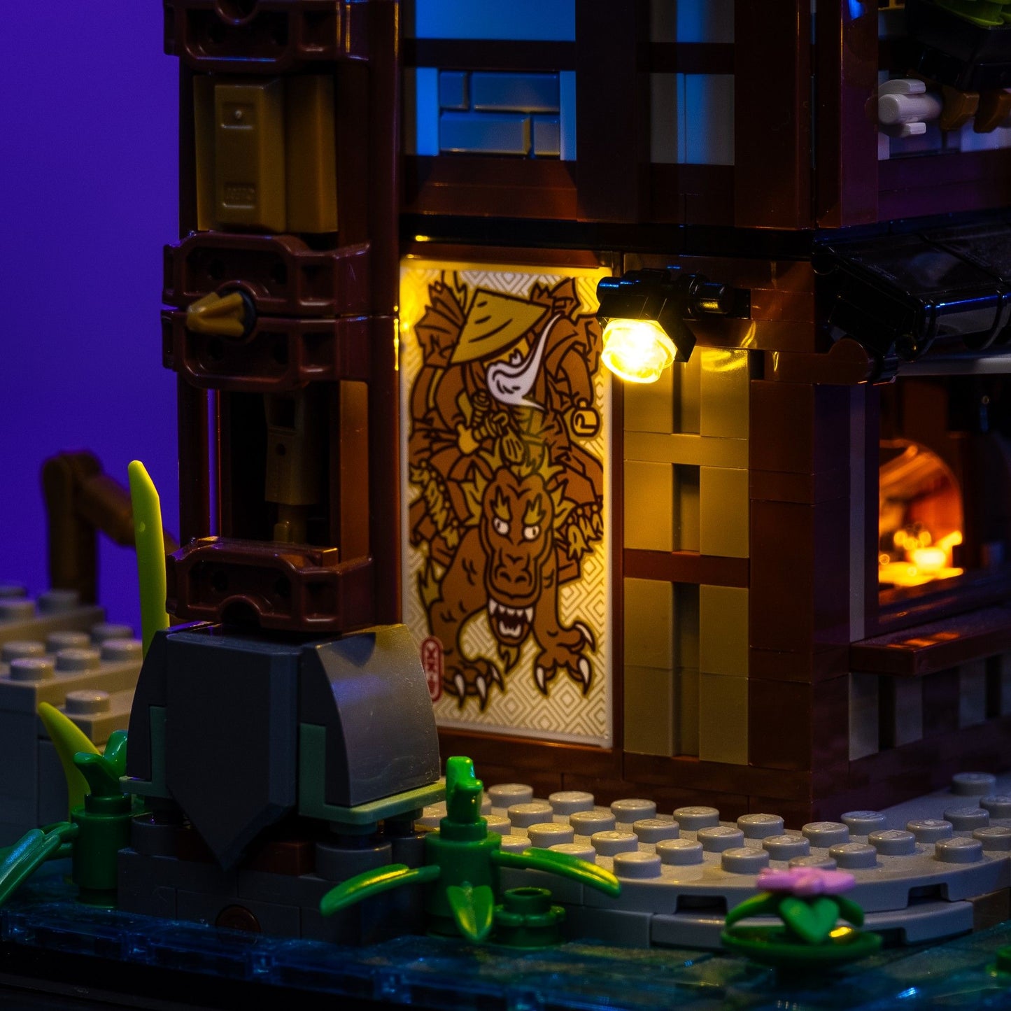 Lichtset für NINJAGO® Stadtmärkte #71799