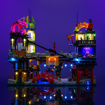 Lichtset für NINJAGO® Stadtmärkte #71799