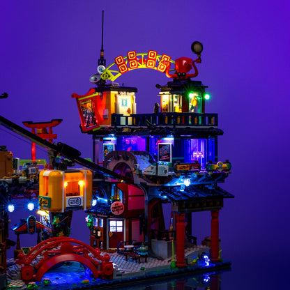 Lichtset für NINJAGO® Stadtmärkte #71799