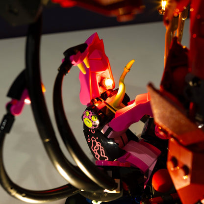 LEGO® NINJAGO The Fire Knight Mech #71846 DIY Light Bundle