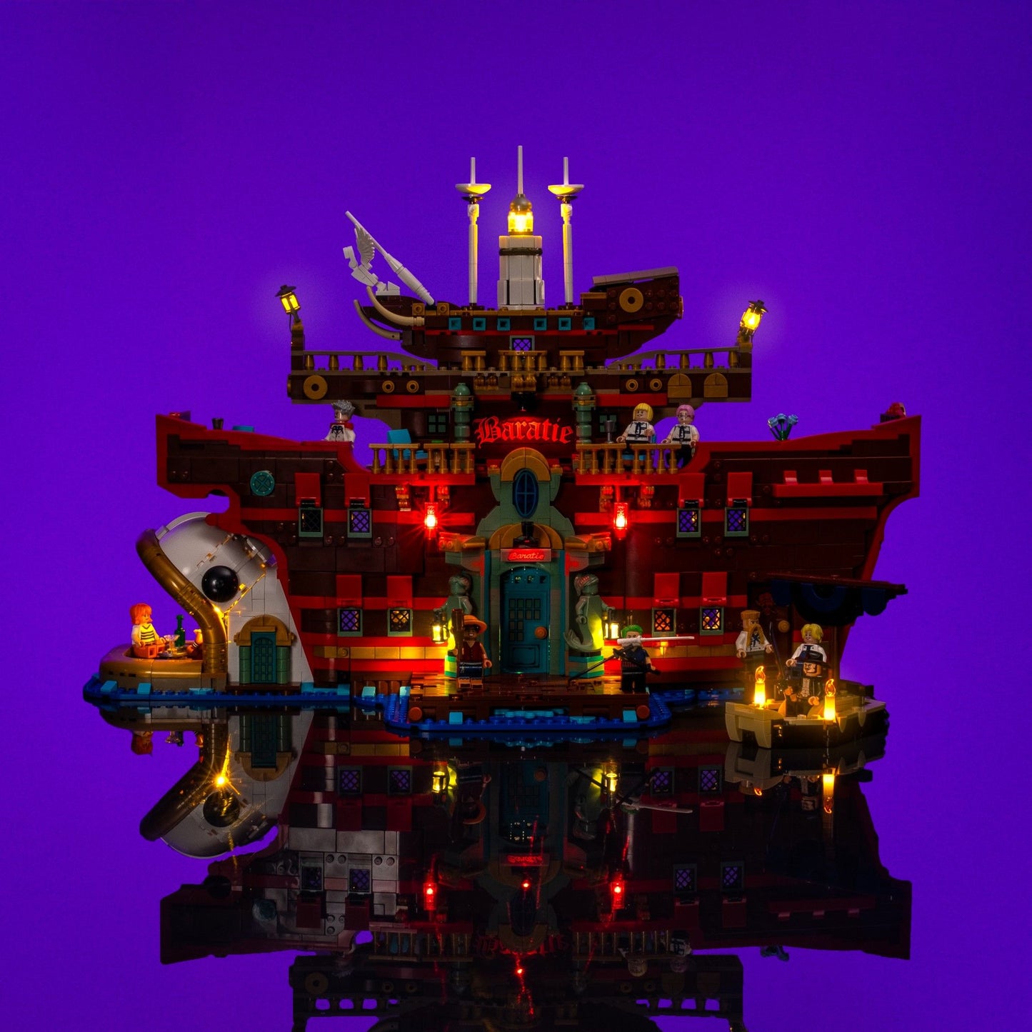 Light Kit for LEGO® ONE PIECE The Baratie Floating Restaurant #75640