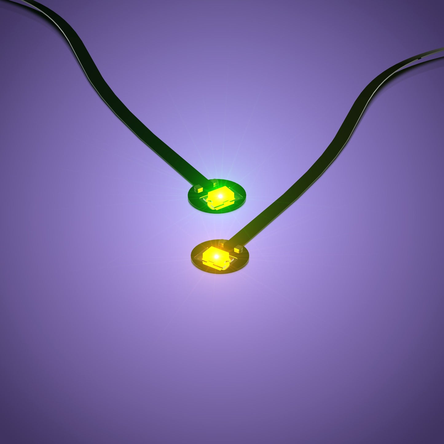 Astro Light Regular - Grün zu Orange 15cm (2er Pack)