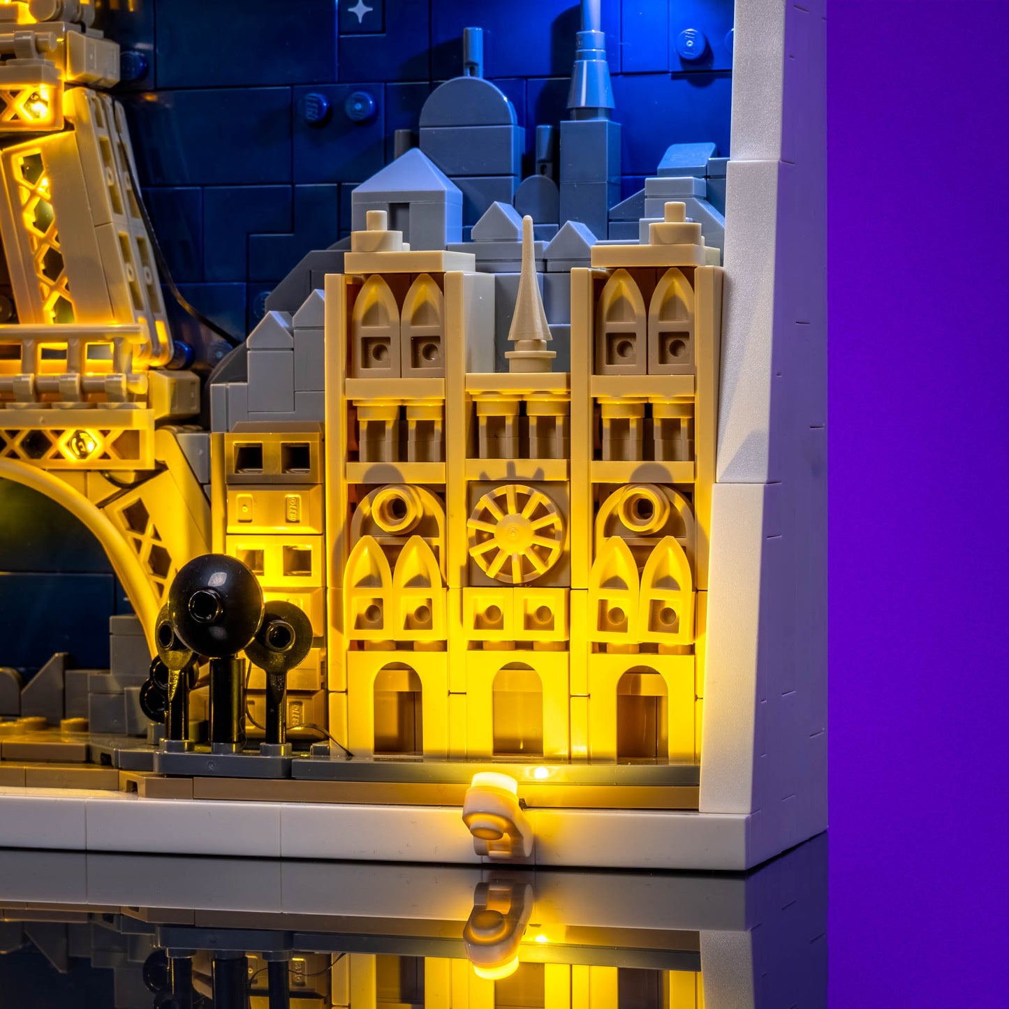 Lichtset für LEGO® Paris – Stadt der Liebe #21064