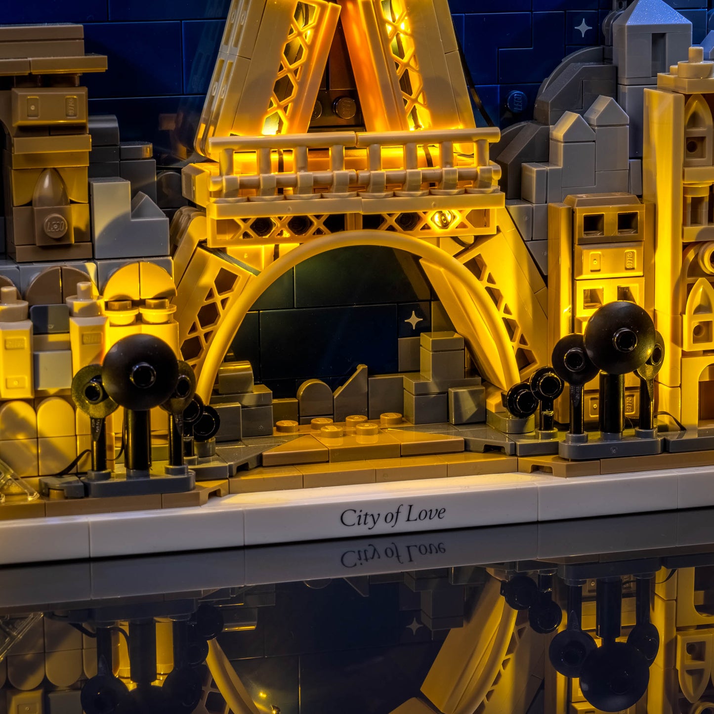 Lichtset für LEGO® Paris – Stadt der Liebe #21064