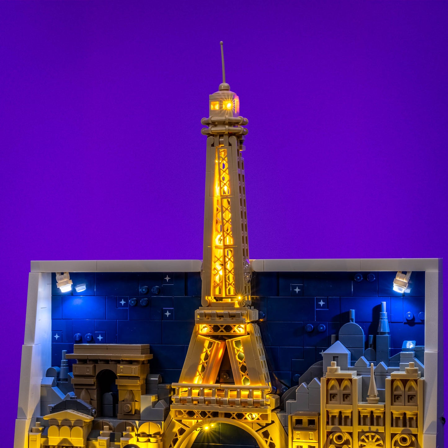 Lichtset für LEGO® Paris – Stadt der Liebe #21064