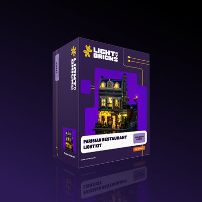 Lichtkit für LEGO® Pariser Restaurant #10243