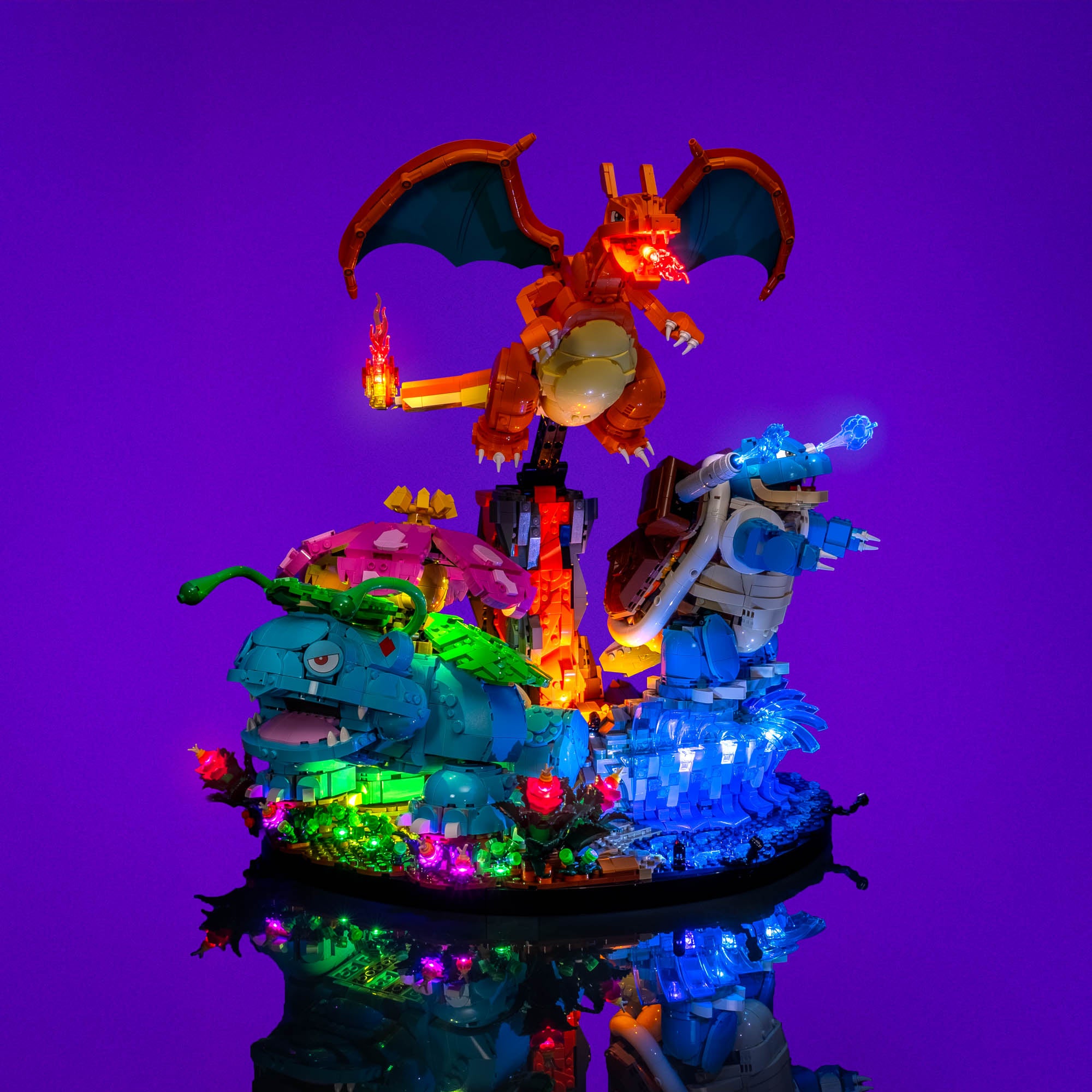 Light Kit for LEGO® Pokémon™ Venusaur, Charizard and Blastoise