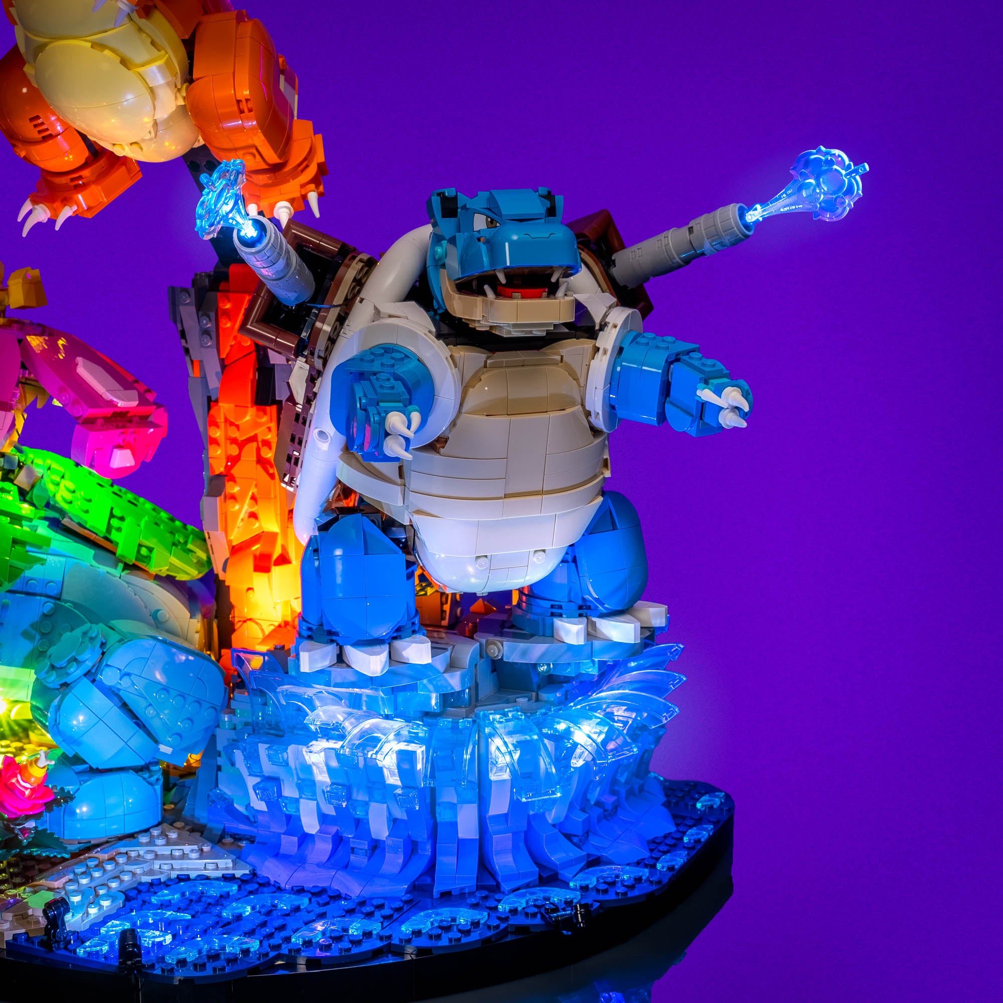 Light Kit for LEGO® Pokémon™ Venusaur, Charizard and Blastoise