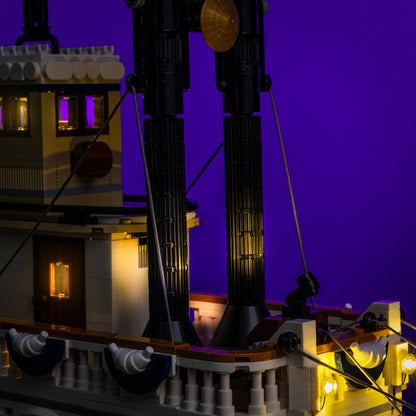 Lichtset für LEGO® Flussdampfer #21356