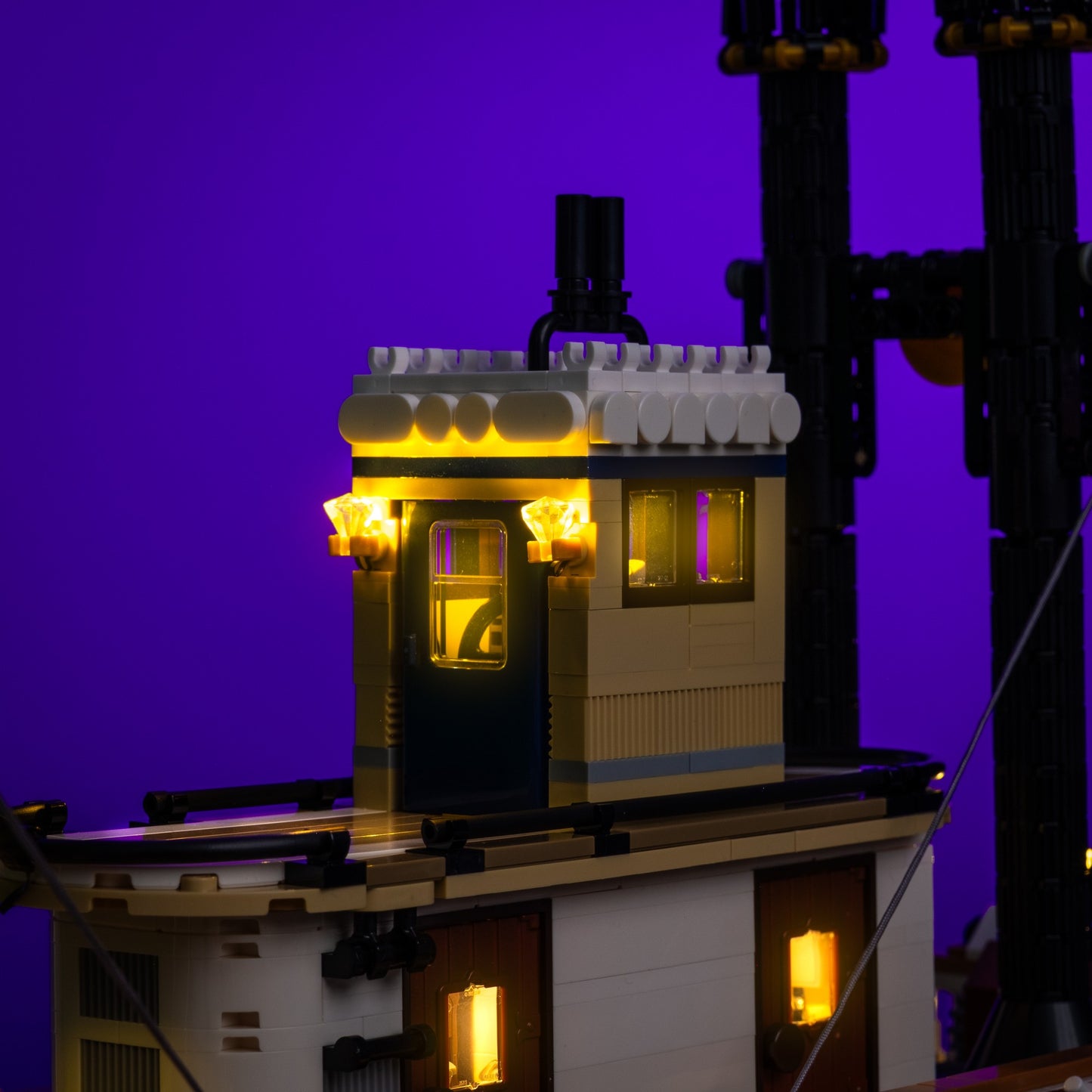 Lichtset für LEGO® Flussdampfer #21356