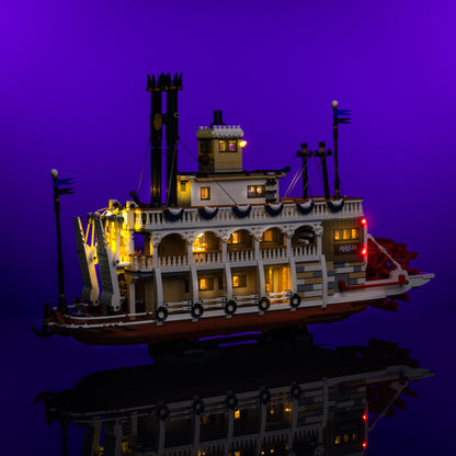 Lichtset für LEGO® Flussdampfer #21356