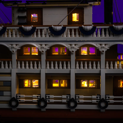 Lichtset für LEGO® Flussdampfer #21356