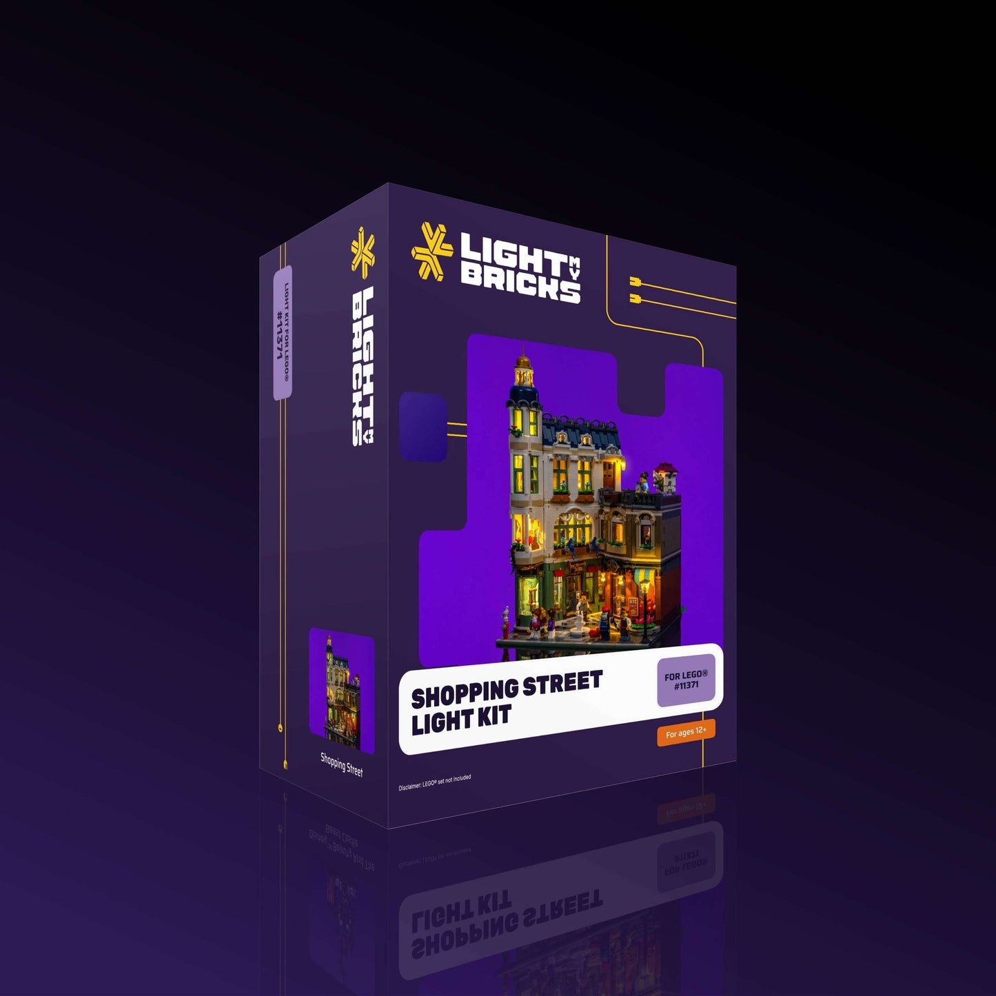 Light Kit for LEGO® Shopping Street #11371