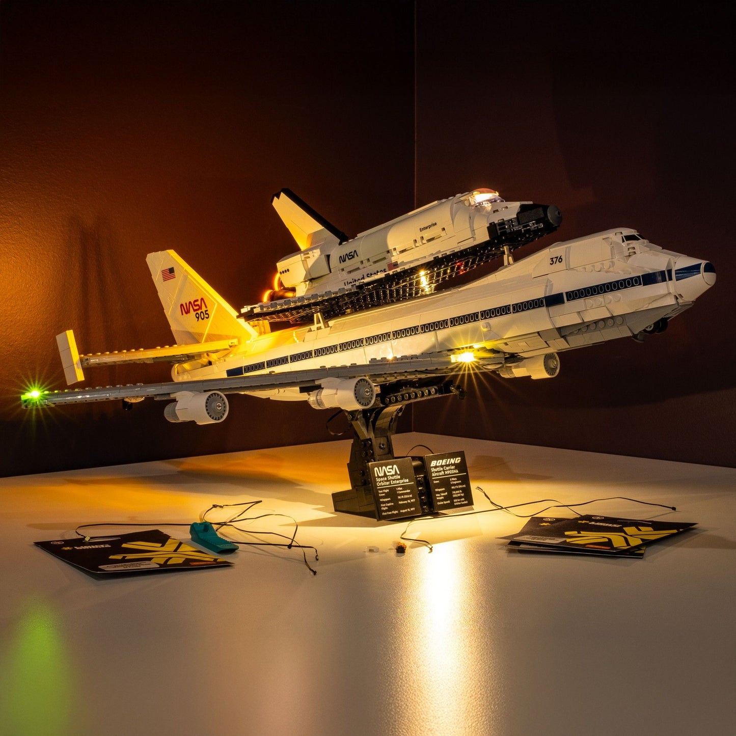 Add On - LEGO® Shuttle Carrier Aircraft #10360 DIY Light Bundle