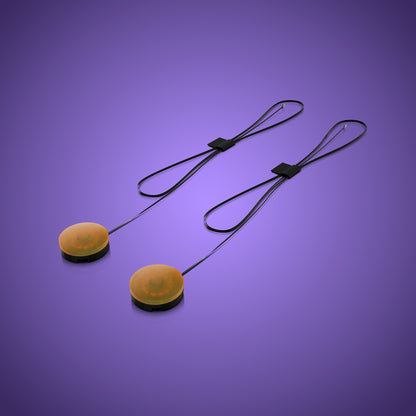 Solar Light - Orange 30cm (2 Pack)