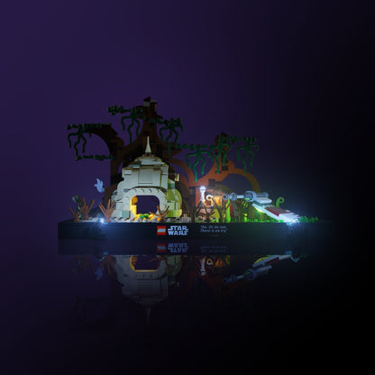 Light Kit for LEGO® Star Wars Dagobah Jedi Training Diorama #75330