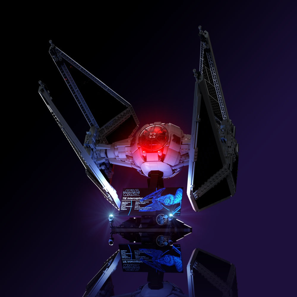 Lichtkit für LEGO® Star Wars TIE Interceptor #75382
