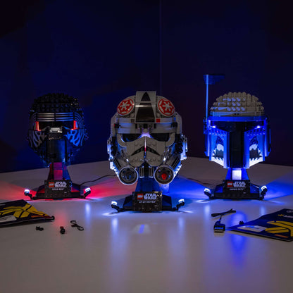 LEGO® Kylo Ren Helmet #75415 DIY Light Bundle