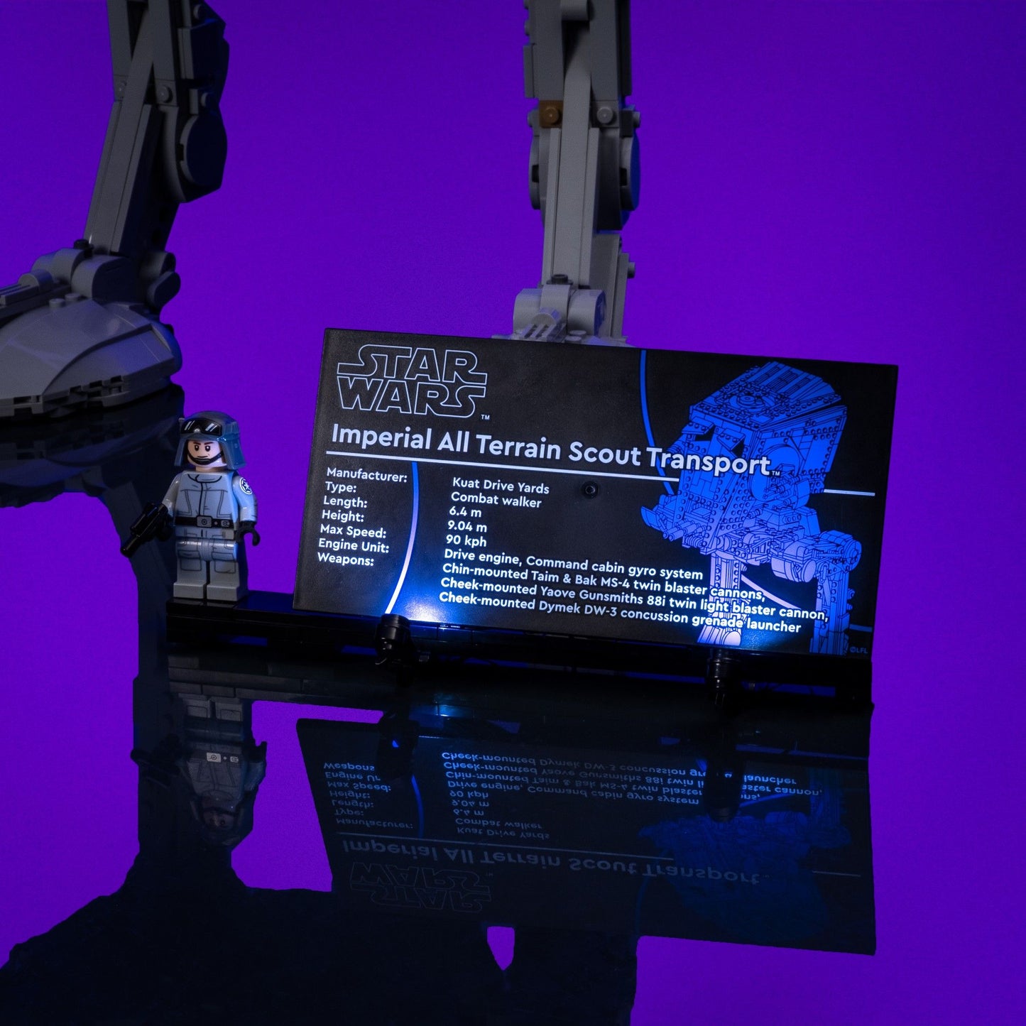 Light Kit for LEGO® Star Wars™ AT-ST™ Walker #75417