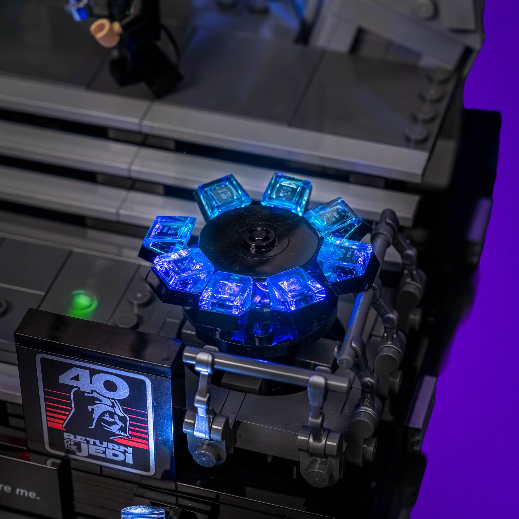 【うどんまにあ様用】MELTED SPACE / Darkening Light LMB 2.0 Light Kit for LEGO Star Wars Emperor's Throne Room Diorama