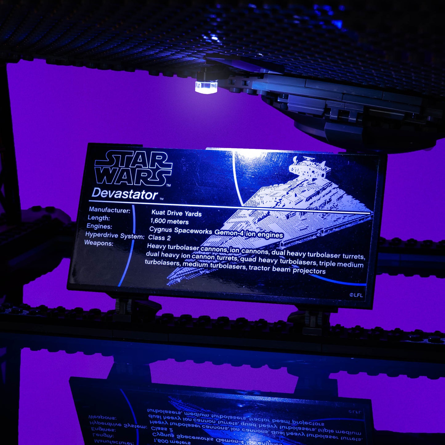 Light Kit for LEGO® Star Wars™ Imperial Star Destroyer™ #75252