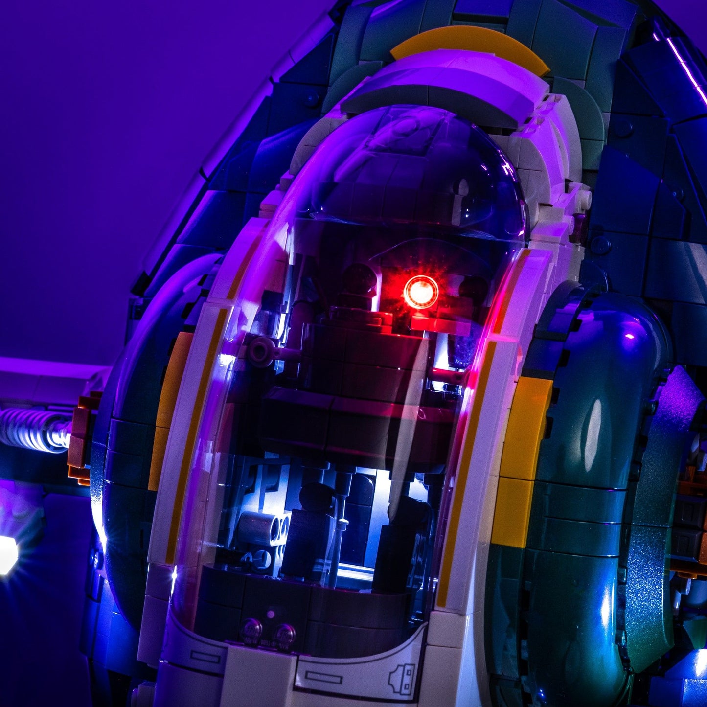 Lichtset für LEGO® Star Wars UCS Jango Fetts Firespray-Klasse Raumschiff #75409