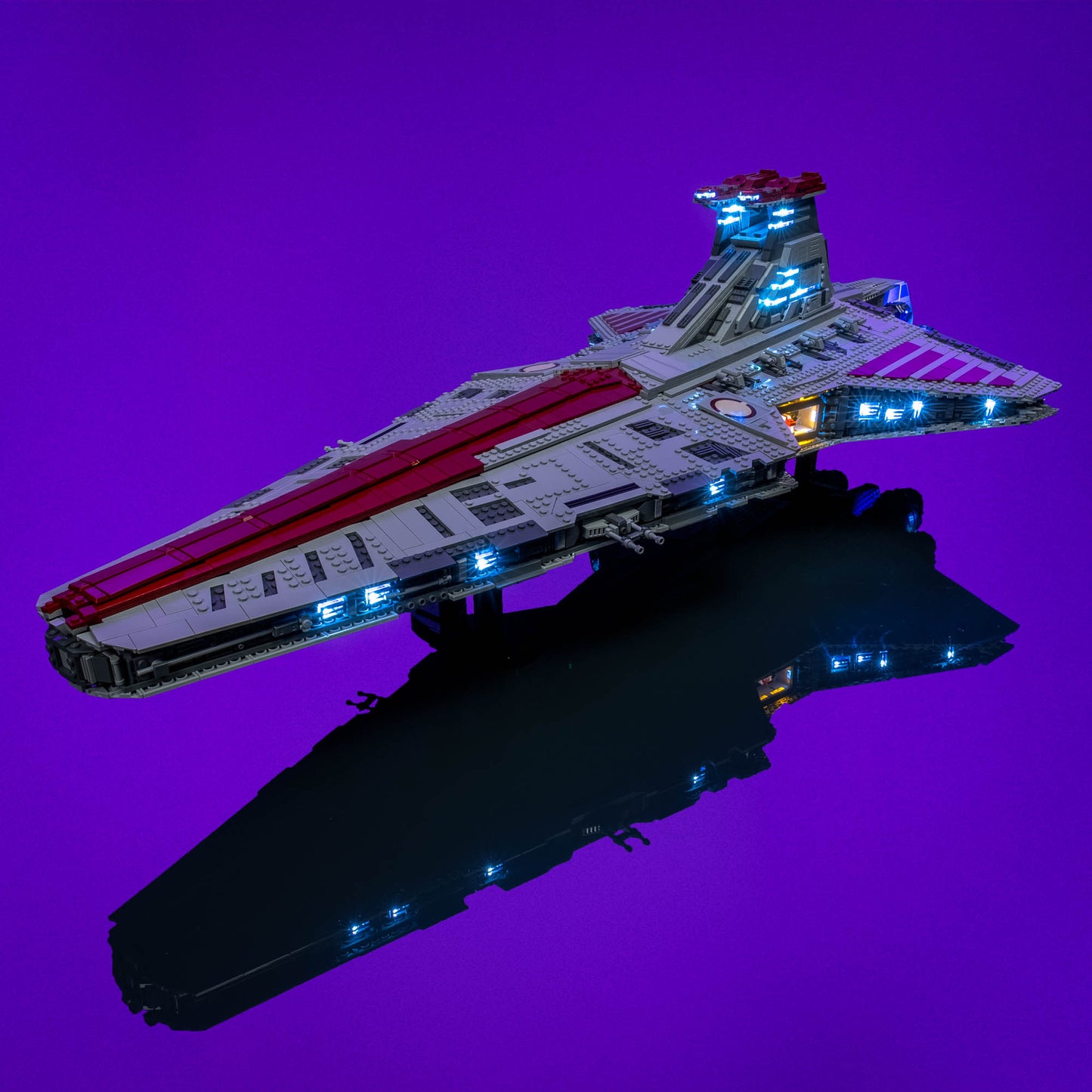 Lichtset für LEGO® Star Wars UCS Venator-Klasse Republik Angriffskreuzer #75367