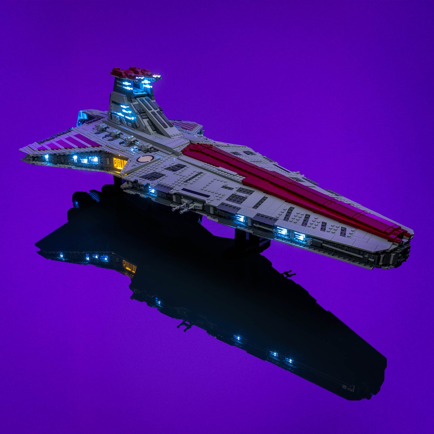 Lichtset für LEGO® Star Wars UCS Venator-Klasse Republik Angriffskreuzer #75367