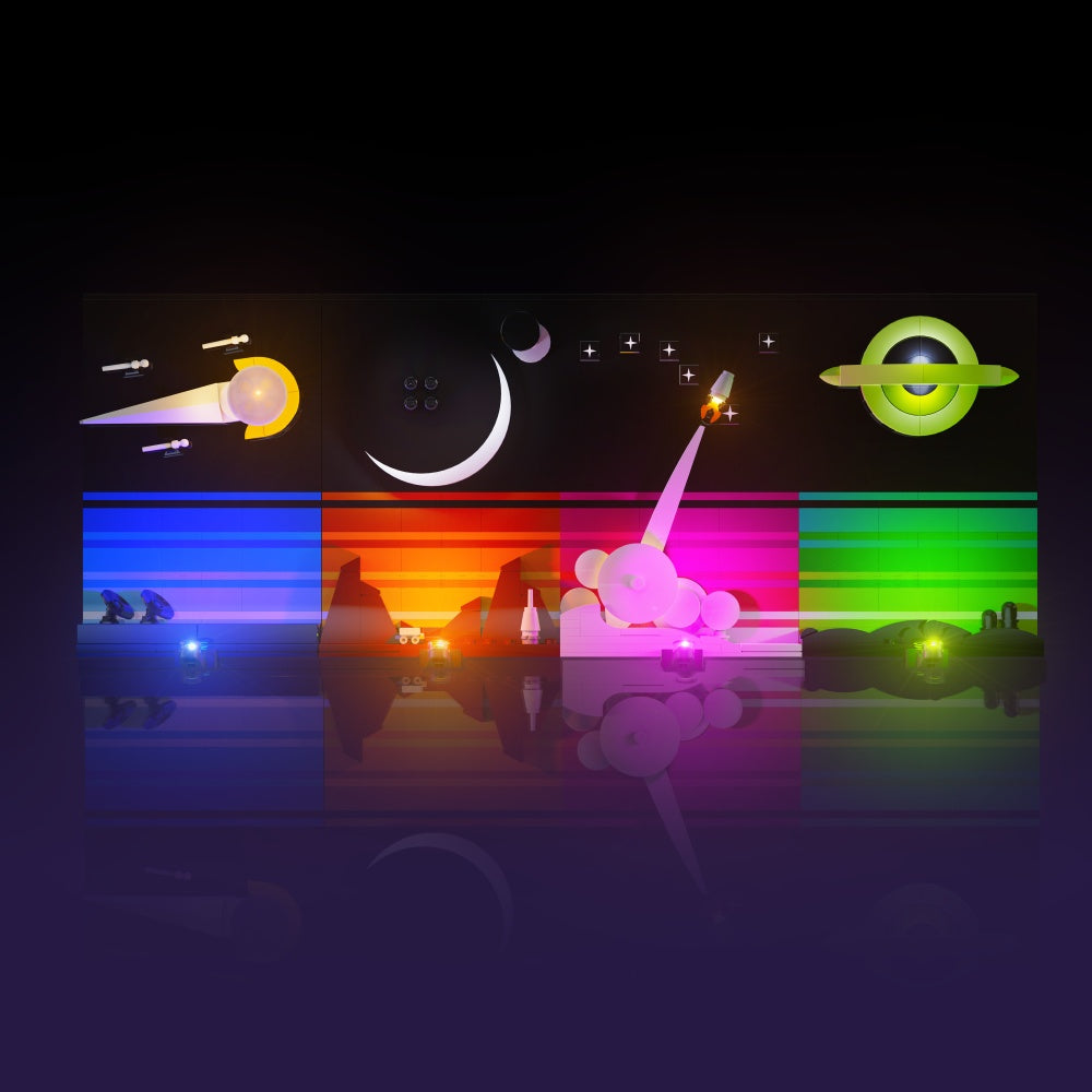 Light Kit for LEGO® Tales of the Space Age #21340