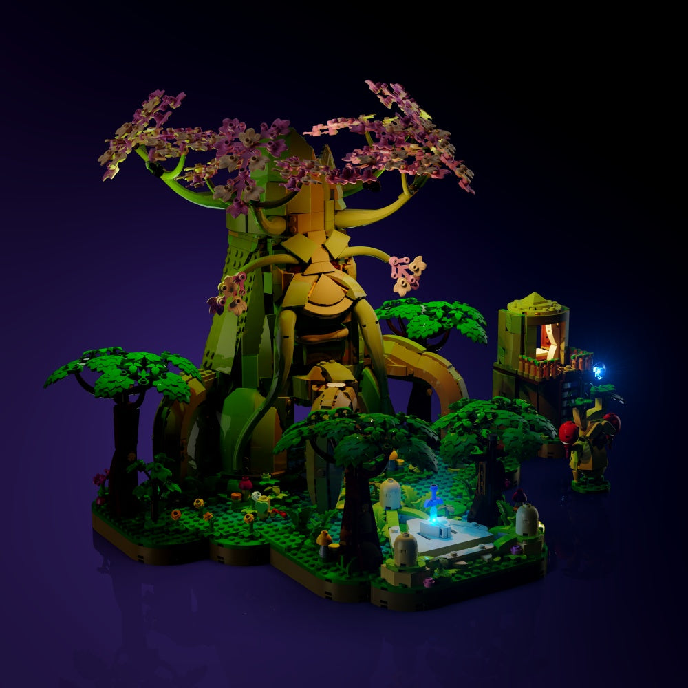 Light Kit for LEGO® The Legend of Zelda Great Deku Tree 2-in-1 #77092