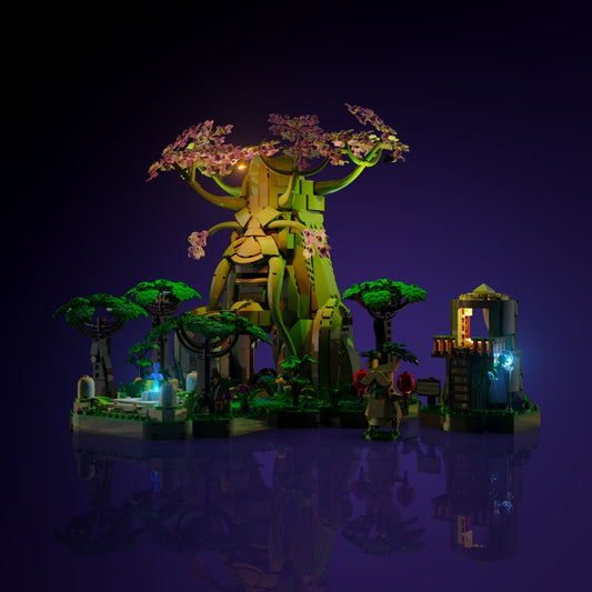 Lichtset für LEGO® Die Legende von Zelda Großer Deku-Baum 2-in-1 #77092