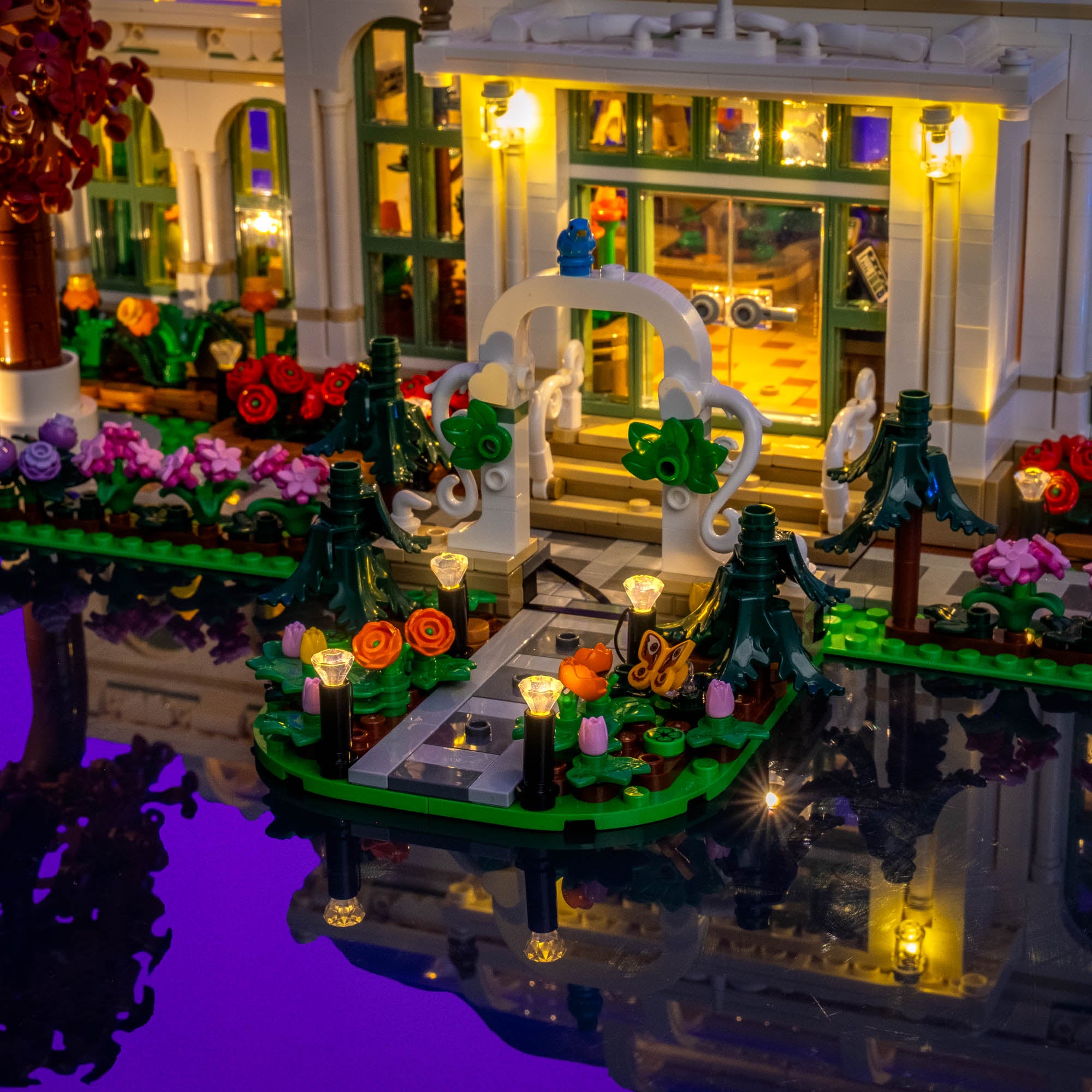 エルフェンノーツセット LMB 2.0 Light Kit for LEGO The Botanical Garden #21353 | Light My