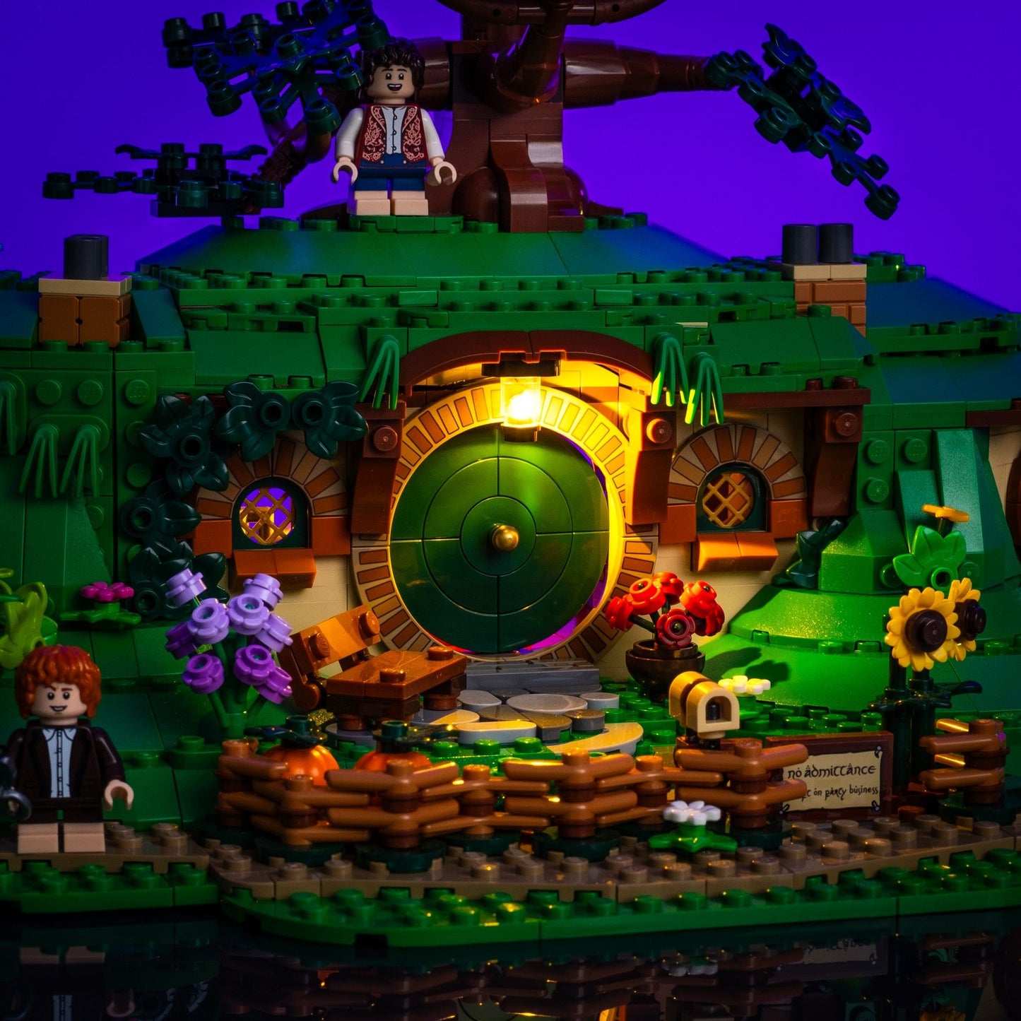 Lichtset für LEGO® Der Herr der Ringe Das Auenland #10354