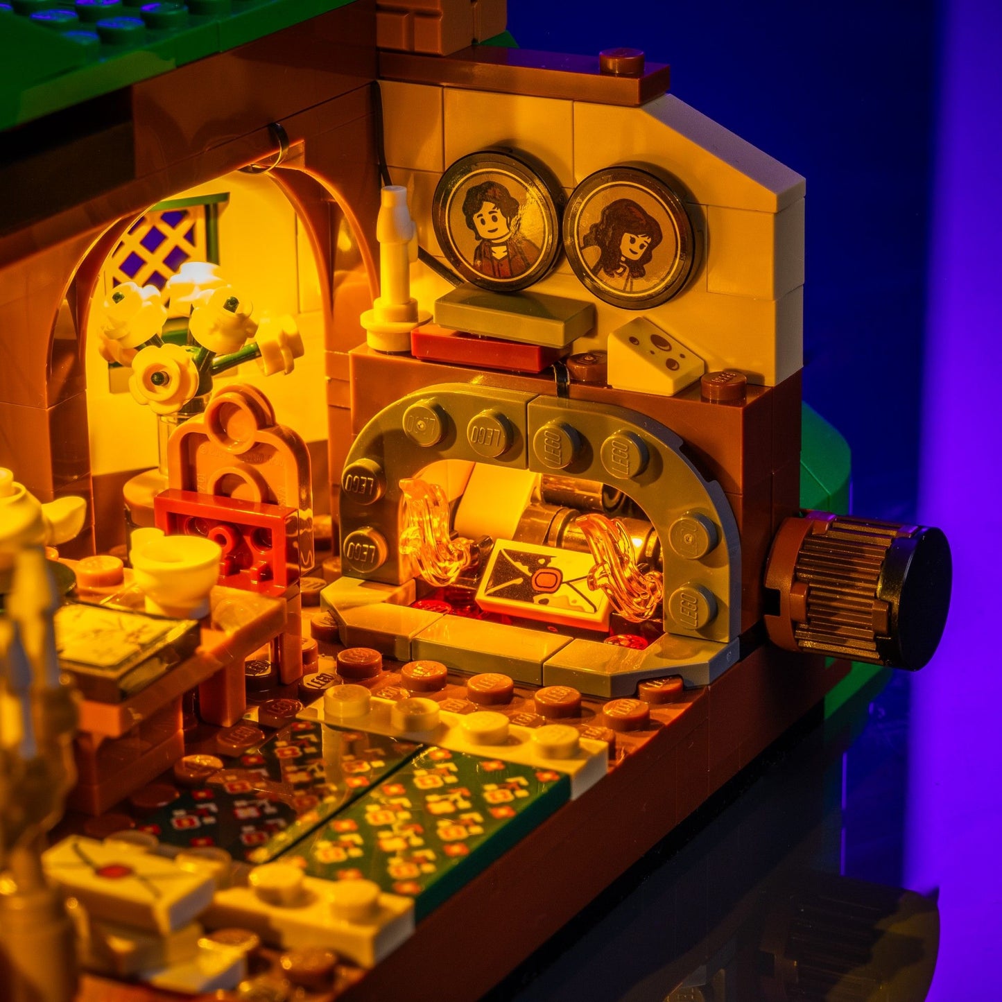 Lichtset für LEGO® Der Herr der Ringe Das Auenland #10354