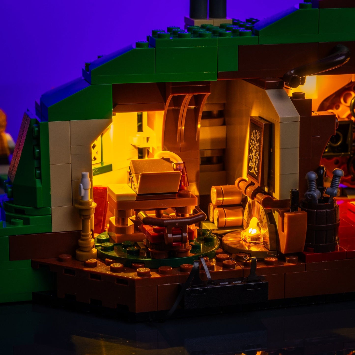 Lichtset für LEGO® Der Herr der Ringe Das Auenland #10354