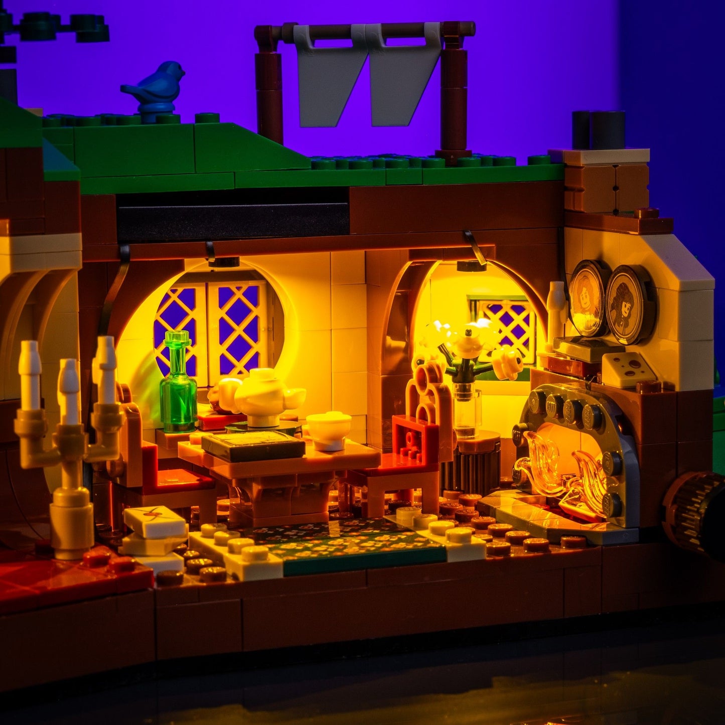 Lichtset für LEGO® Der Herr der Ringe Das Auenland #10354