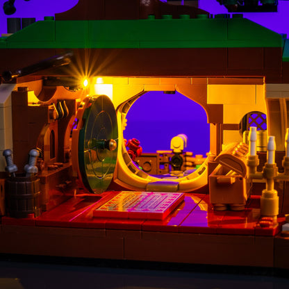 Lichtset für LEGO® Der Herr der Ringe Das Auenland #10354