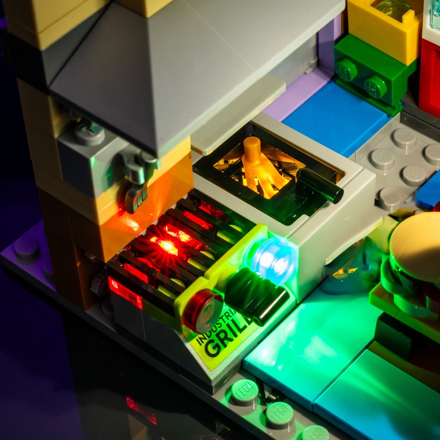 Lichtset für LEGO® Die Simpsons™: Krusty Burger #10352