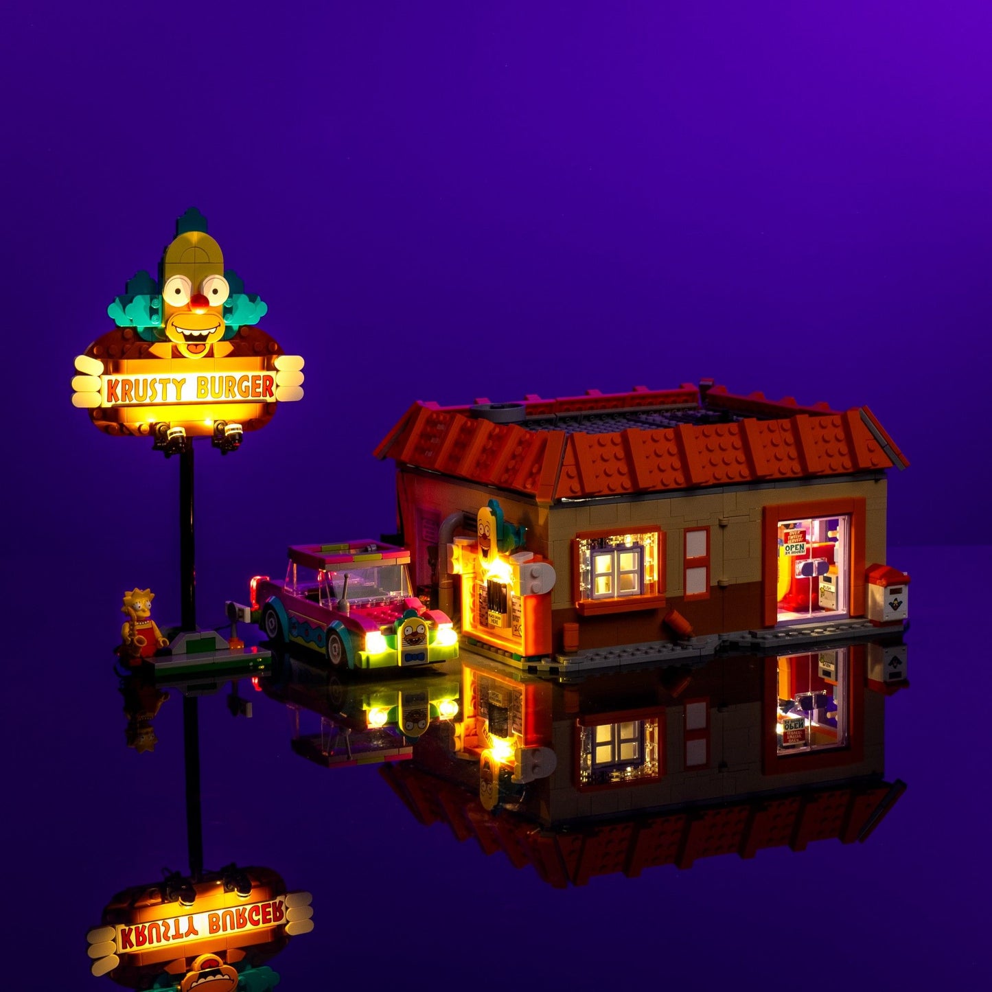 Lichtset für LEGO® Die Simpsons™: Krusty Burger #10352