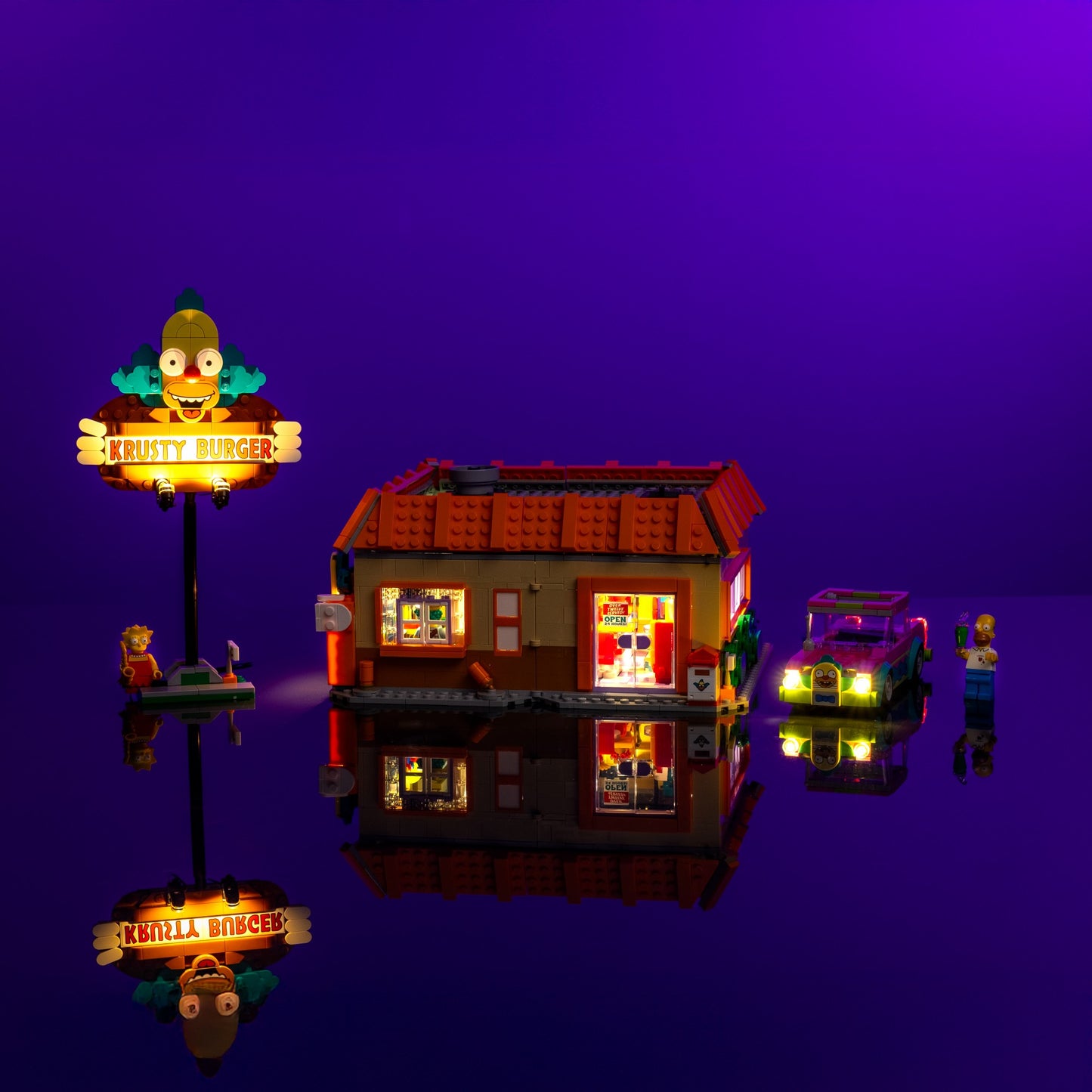 Lichtset für LEGO® Die Simpsons™: Krusty Burger #10352