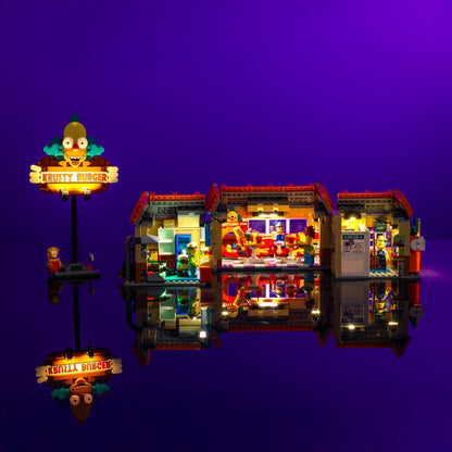 Lichtset für LEGO® Die Simpsons™: Krusty Burger #10352