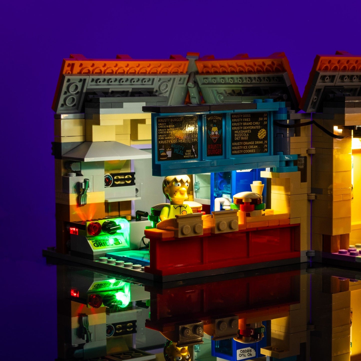 Lichtset für LEGO® Die Simpsons™: Krusty Burger #10352