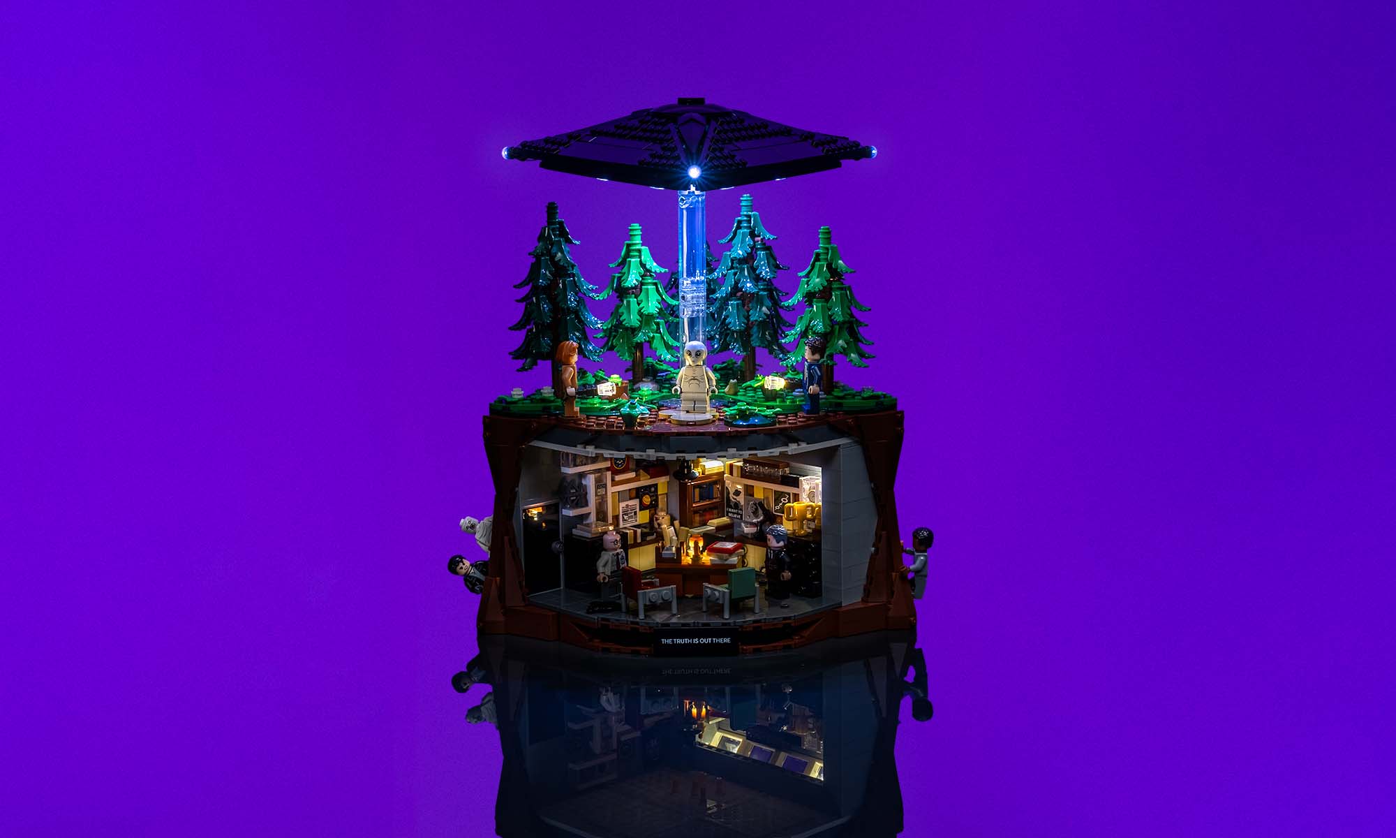 Light Kit for LEGO® The X-Files #21369 | Light My Bricks – Light
