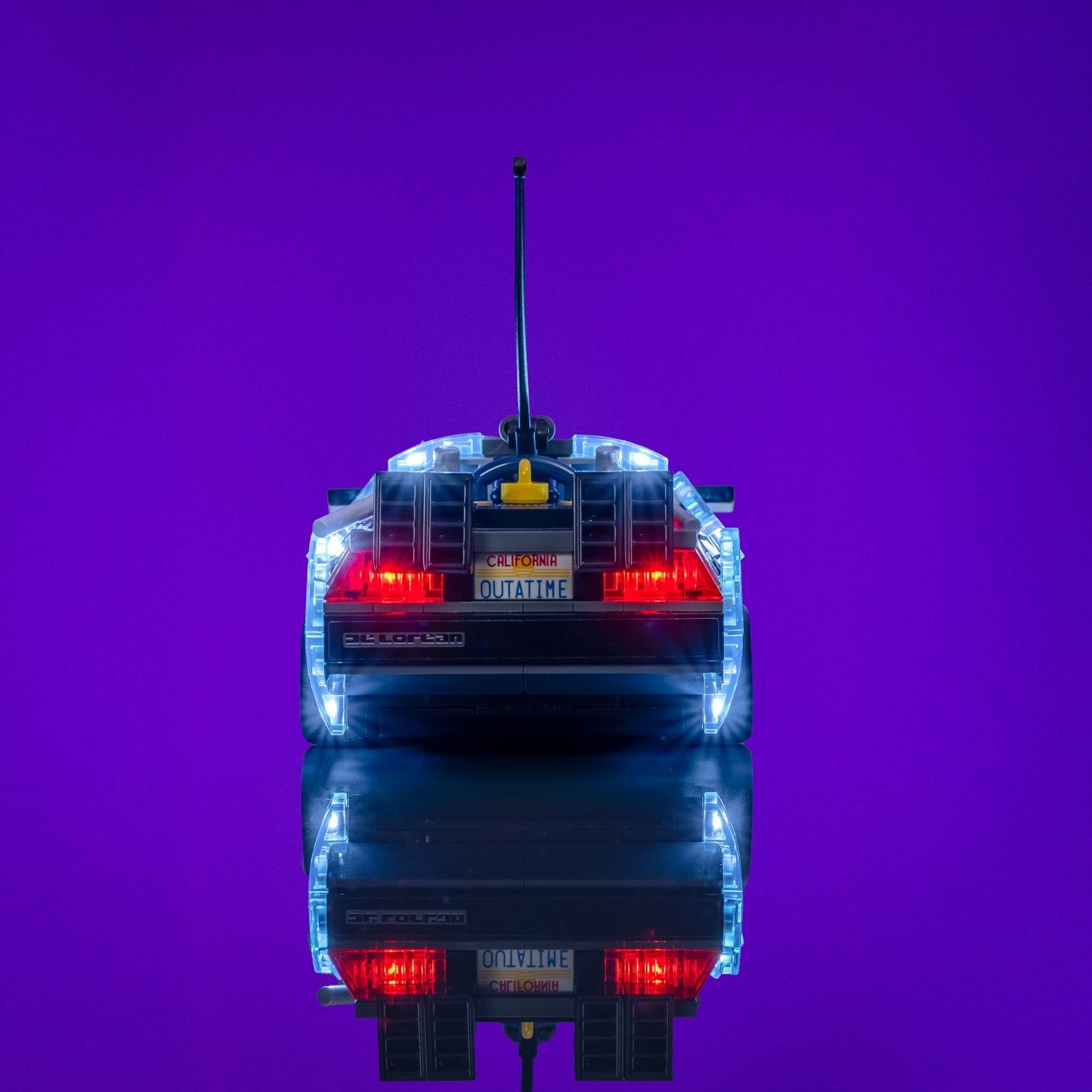 Lichtset für LEGO® Zeitmaschine aus Zurück in die Zukunft #77256